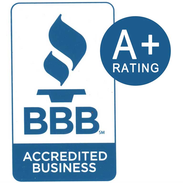 BBB Accredited A+ Rating BBB Accredited A+ Rating